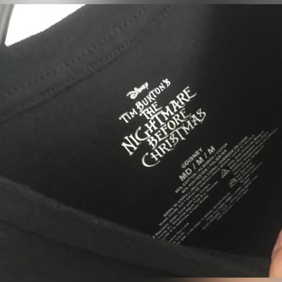 Believe - A Nightmare before Christmas Black Shirt - Picture 3 of 4